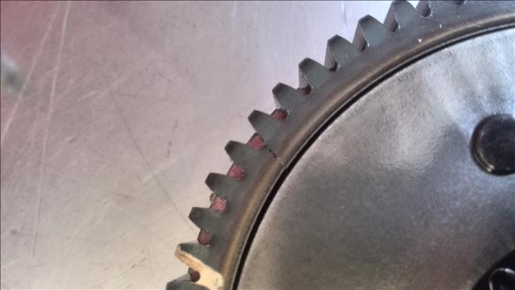 CBF 125 cracked clutch basket outer ring