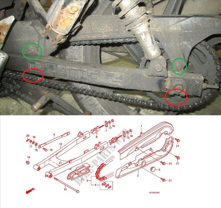 The uk mount point and the diagram for this swingarms with mounts