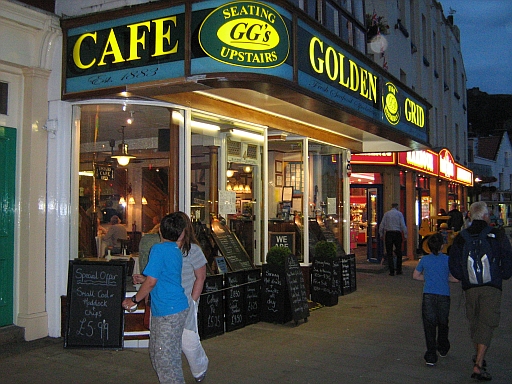 The Golden Grid restaurant in the south bay at scarborough