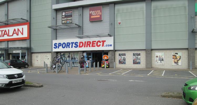 Just another Sports Direct shop in Carmarthen