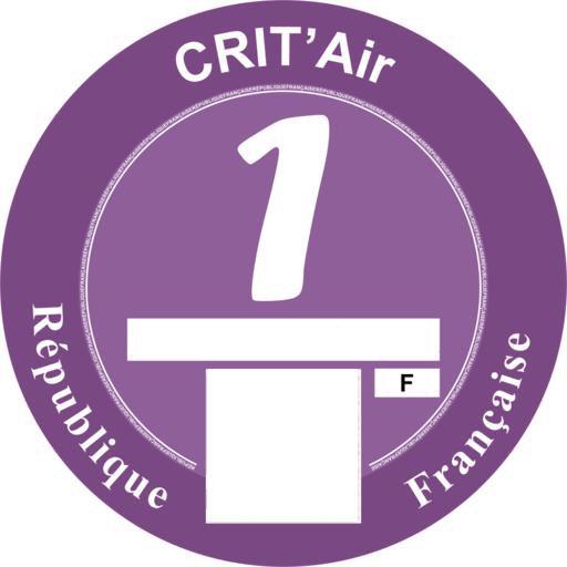 An example of the Crit 'Air sticker