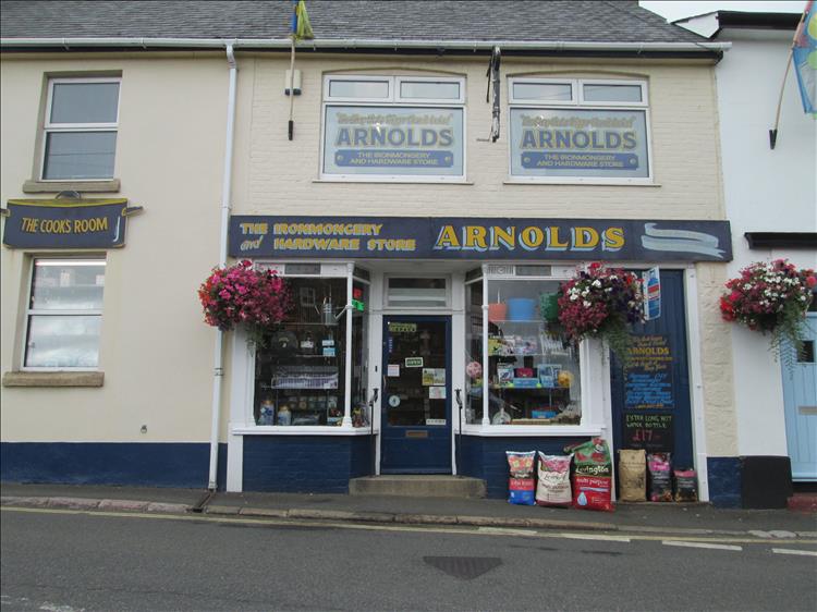 Arnold's Ironmongers, it looks like a small local shop but it's huge inside