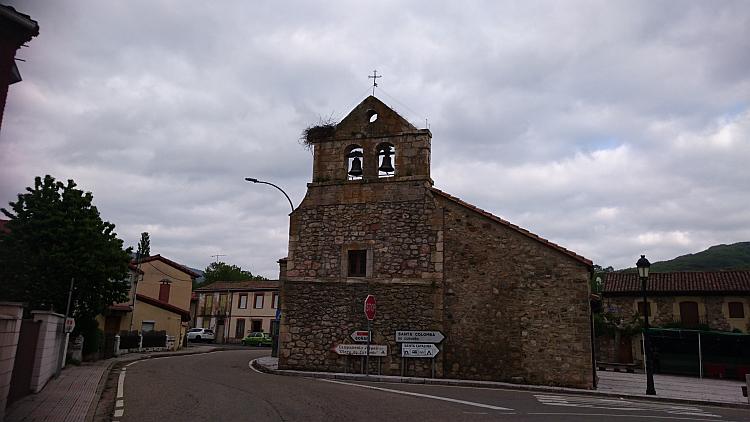 A small Spanish style church in the town, quite basic