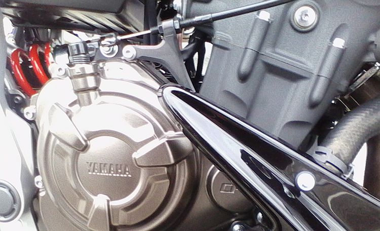 Yamaha MT07 engine
