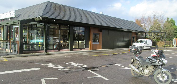 the typical mcdonalds in fort william