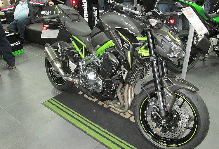 Kawasaki's new Z900 model