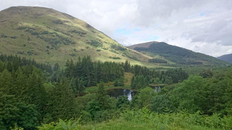 Massive mountains, small lochs, trees and steep hills all make Glencoe quite amazing