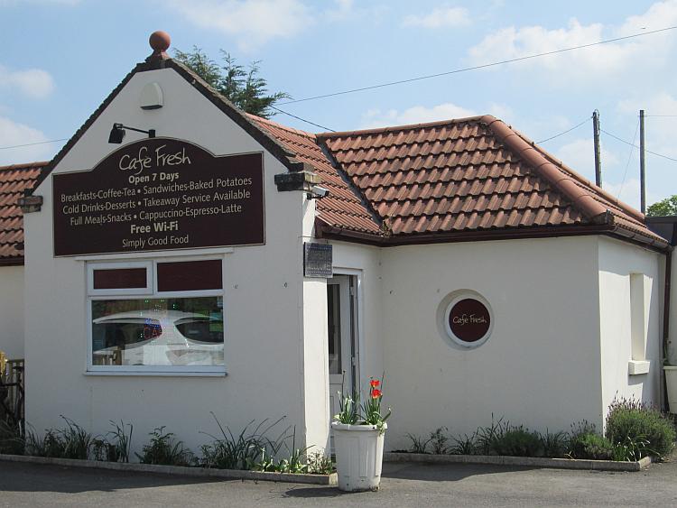 Cafe Fresh is a smart cafe at the side of the A56 near Chester