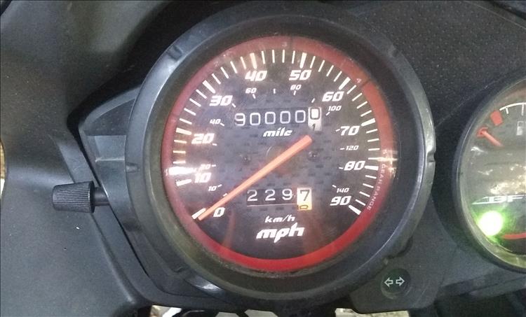 The Odometer on the CBF125 show spot on 90,000 miles