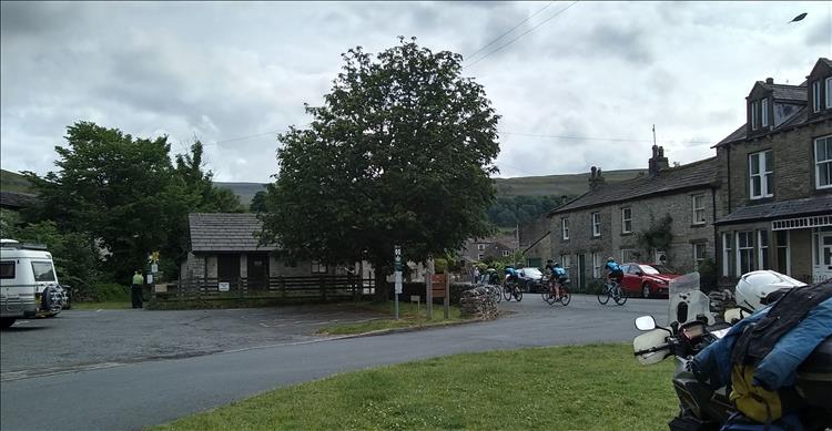 A car park and tiny hamlet deep in the Dales. Kettlewell is pretty