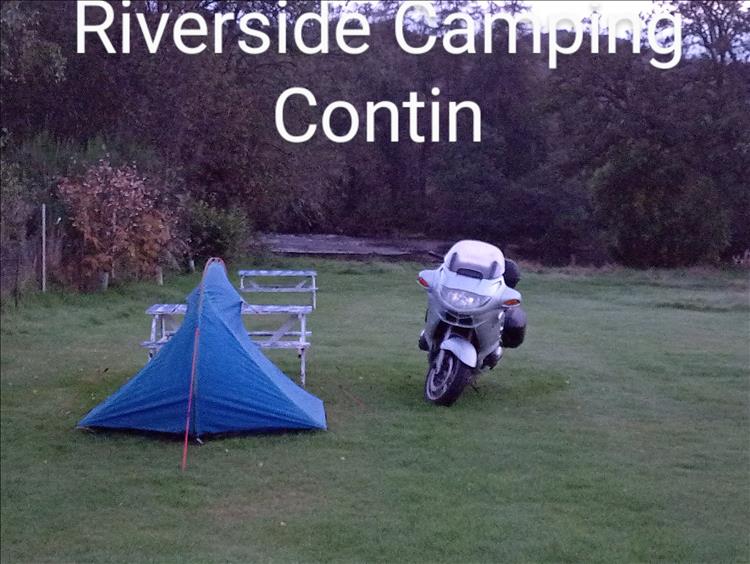 The tiny tent next to the big RT at Riverside Contin