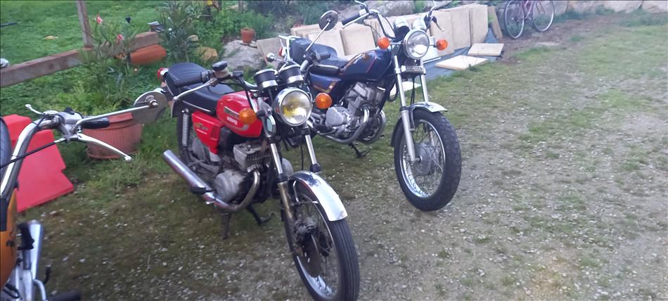 A suzuki X7 and a CMX Rebel